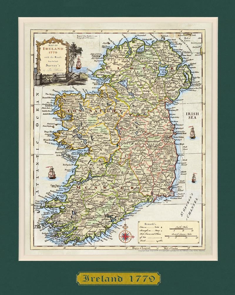 ਨਕਸ਼ਾ ਦੇ ਆਇਦ ਦਾ ਨਕਸ਼ਾ ireland