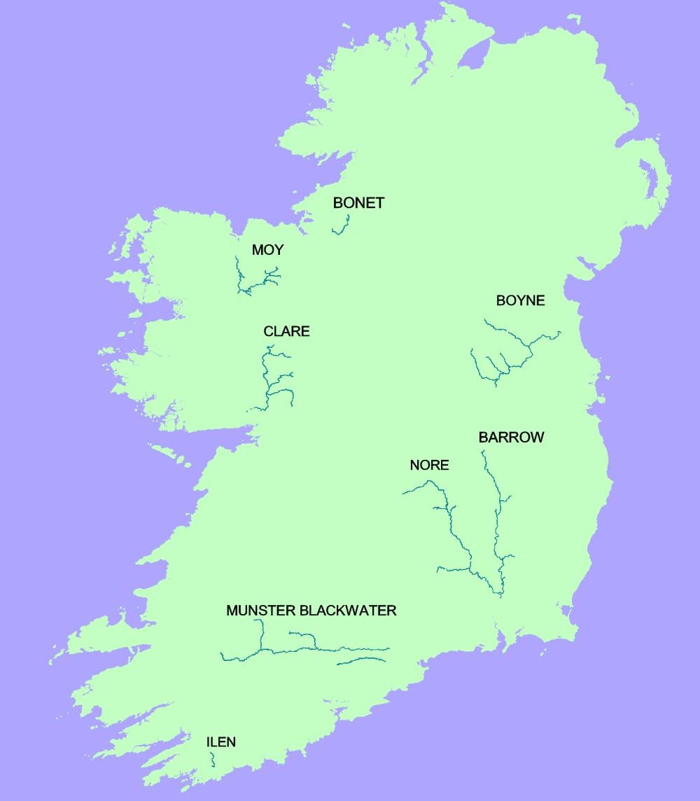 ਨਕਸ਼ਾ ਦੇ ਕਾੱਰਥਾ ਨਦੀ ireland