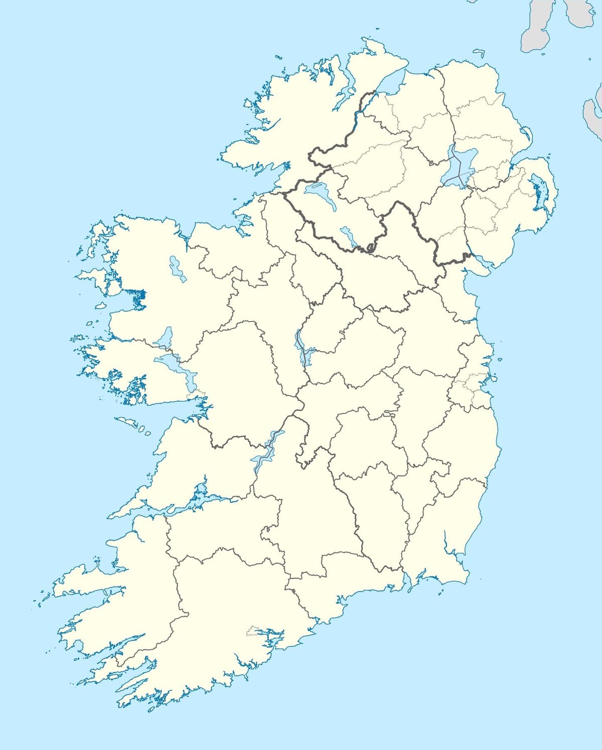 ਨਕਸ਼ਾ ਦੇ ਟਾਪੂ ਦੇ ireland