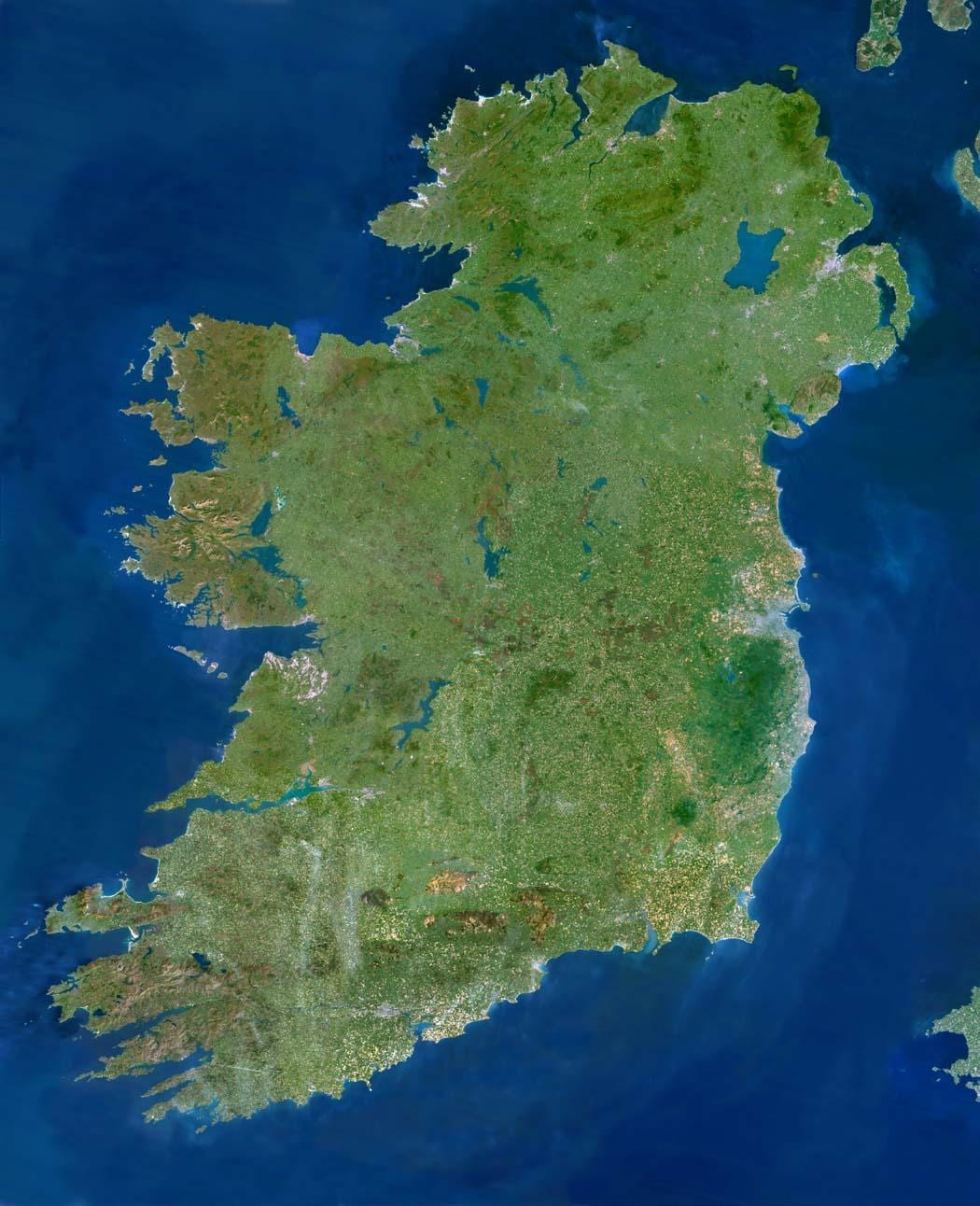 ਨਕਸ਼ਾ ਦੇ ਸੈਟੇਲਾਈਟ ਦਾ ਨਕਸ਼ਾ ਦੇ ireland