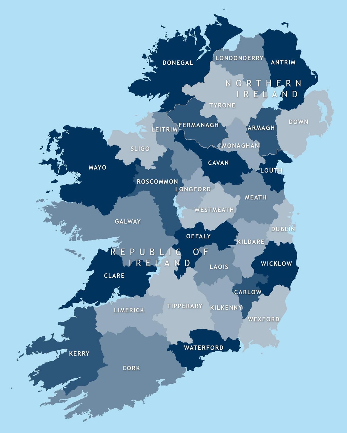 ਨਕਸ਼ਾ ਦੇ ਸੋਧਯੋਗ ਦਾ ਨਕਸ਼ਾ ireland