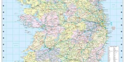 ਨਕਸ਼ਾ ਦੀ ਦੂਰੀ ਨਕਸ਼ਾ ireland