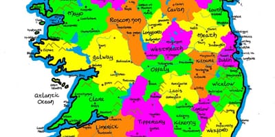 ਨਕਸ਼ਾ ireland ਦੇ ਲਈ ਪ੍ਰਾਇਮਰੀ ਸਕੂਲ
