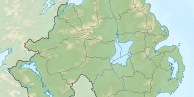ਨਕਸ਼ਾ ਦੇ ਸਰੀਰਕ, ਨਕਸ਼ਾ ਦੇ northern ireland