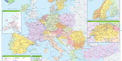 ਨਕਸ਼ਾ ਦੇ eurail ireland