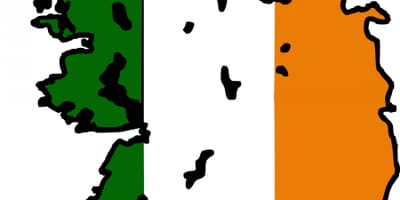 ਨਕਸ਼ਾ ireland ਦਾ ਝੰਡਾ