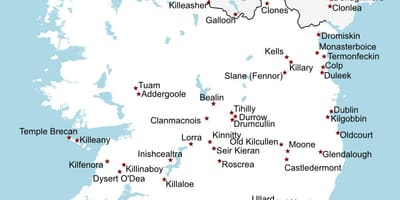Ireland ਬਾਰ ਨਕਸ਼ਾ
