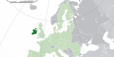 Ireland ਵਿੱਚ ਨਕਸ਼ਾ ਸੰਸਾਰ ਦਾ ਨਕਸ਼ਾ