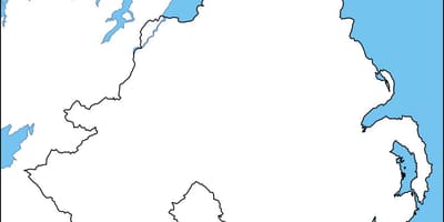 ਖਾਲੀ ਨਕਸ਼ਾ ਦੇ northern ireland