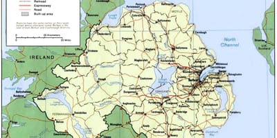 ਨਕਸ਼ਾ ਦੇ ਐਨ ireland
