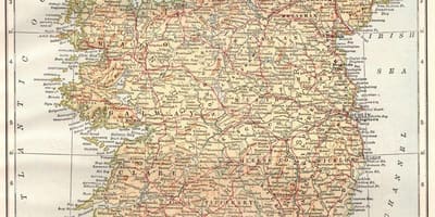 Ireland ਪੁਰਾਣਾ ਨਕਸ਼ਾ